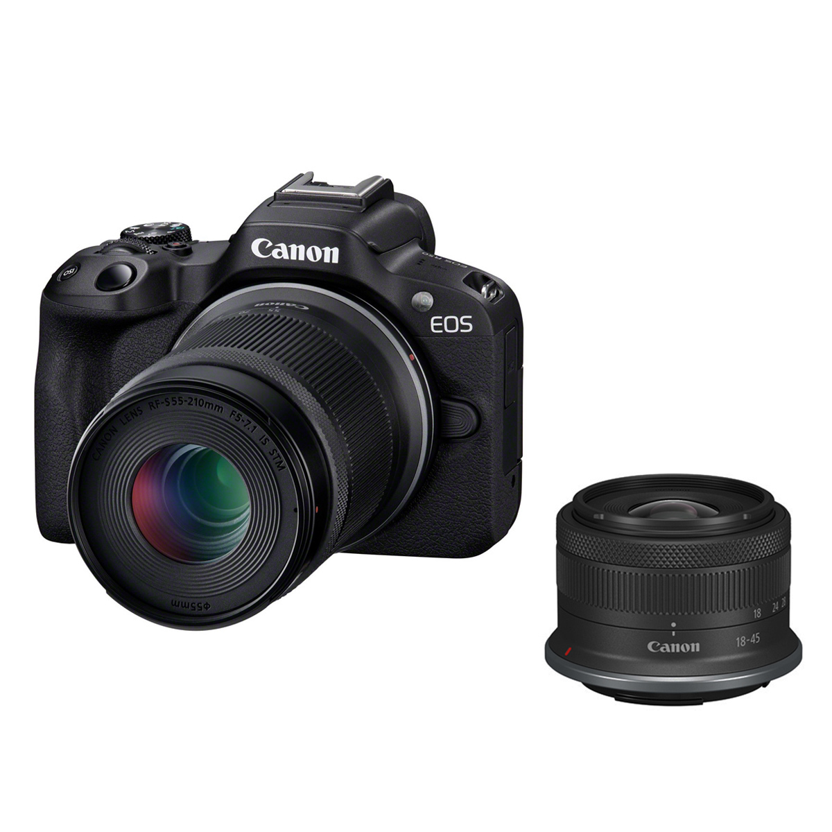 Canon EOS R50 & 18-45 & 55-210mm