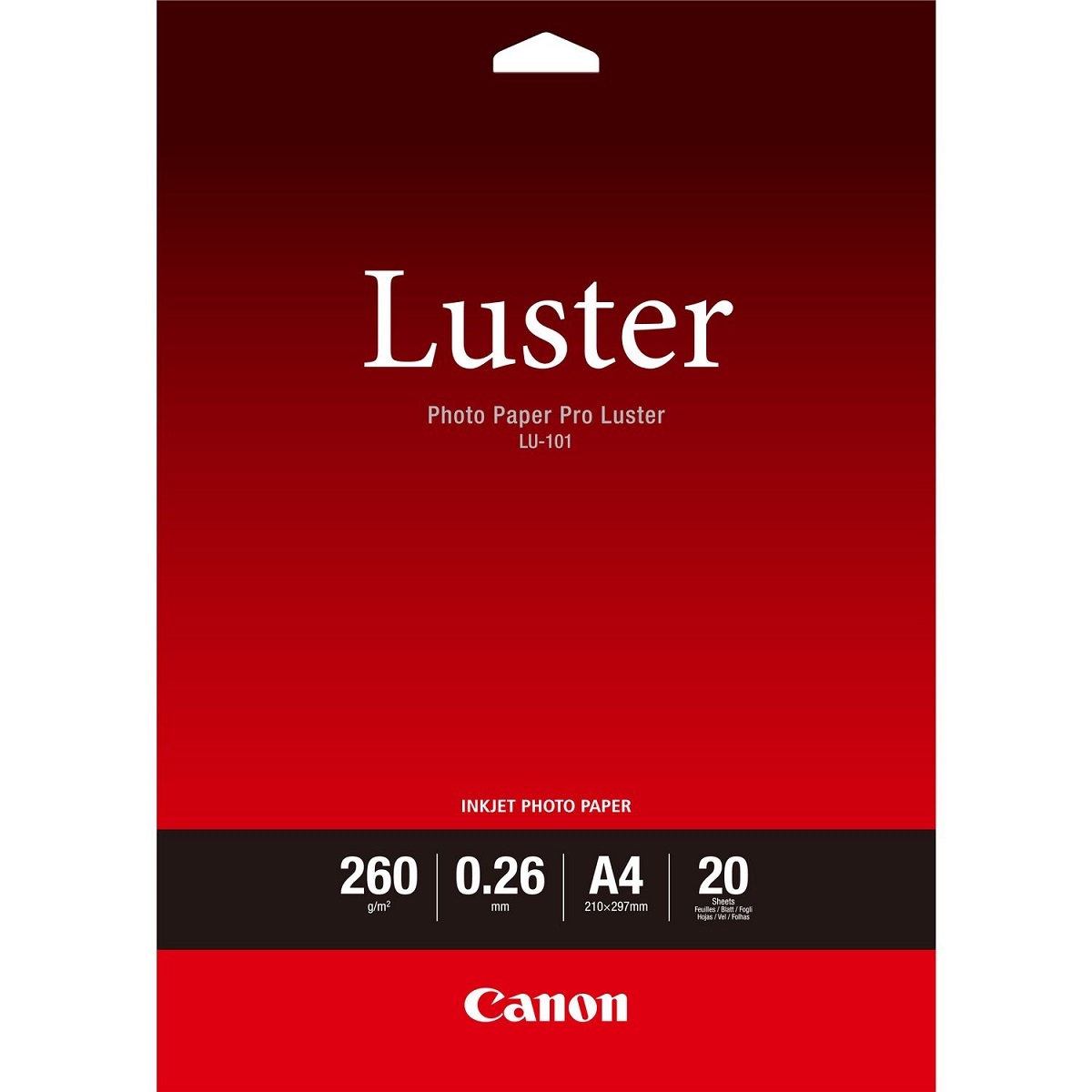 Canon LU-101 Pro Lustre Papier  A4
