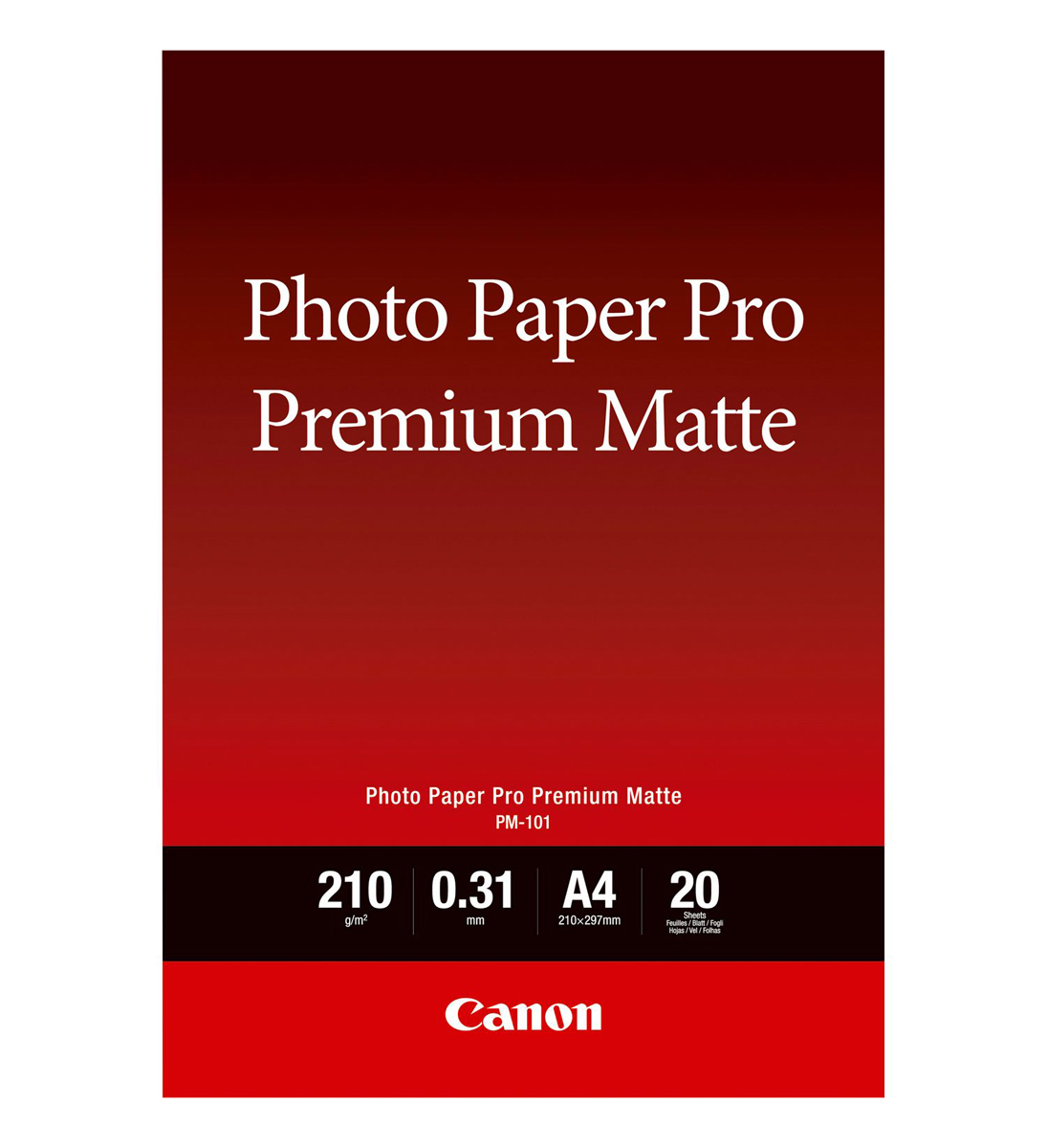 CANON PM101 PRO PREMIUM MATT 20 BLATT A4