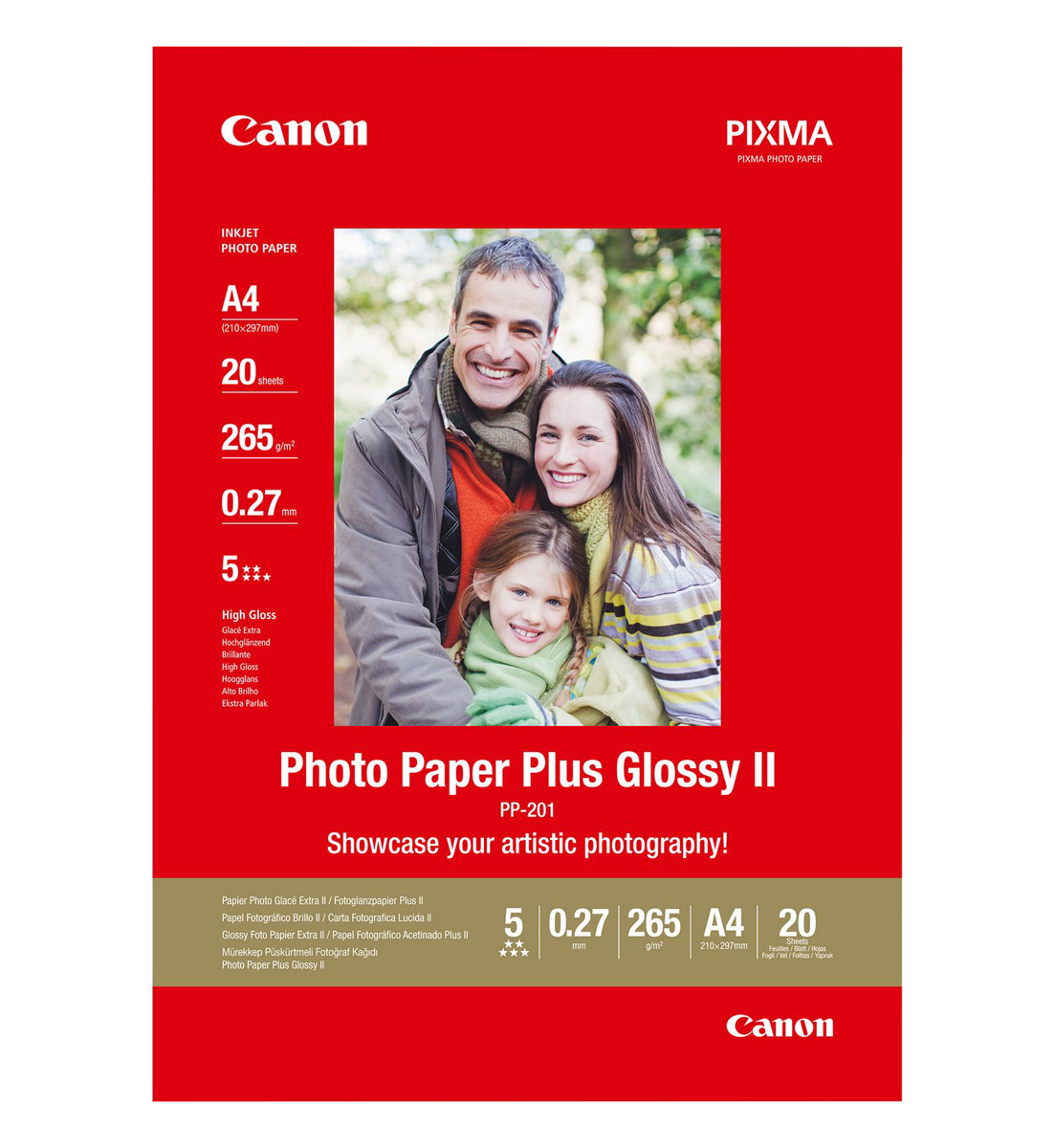 Canon PP201 Papier glzd. A4
