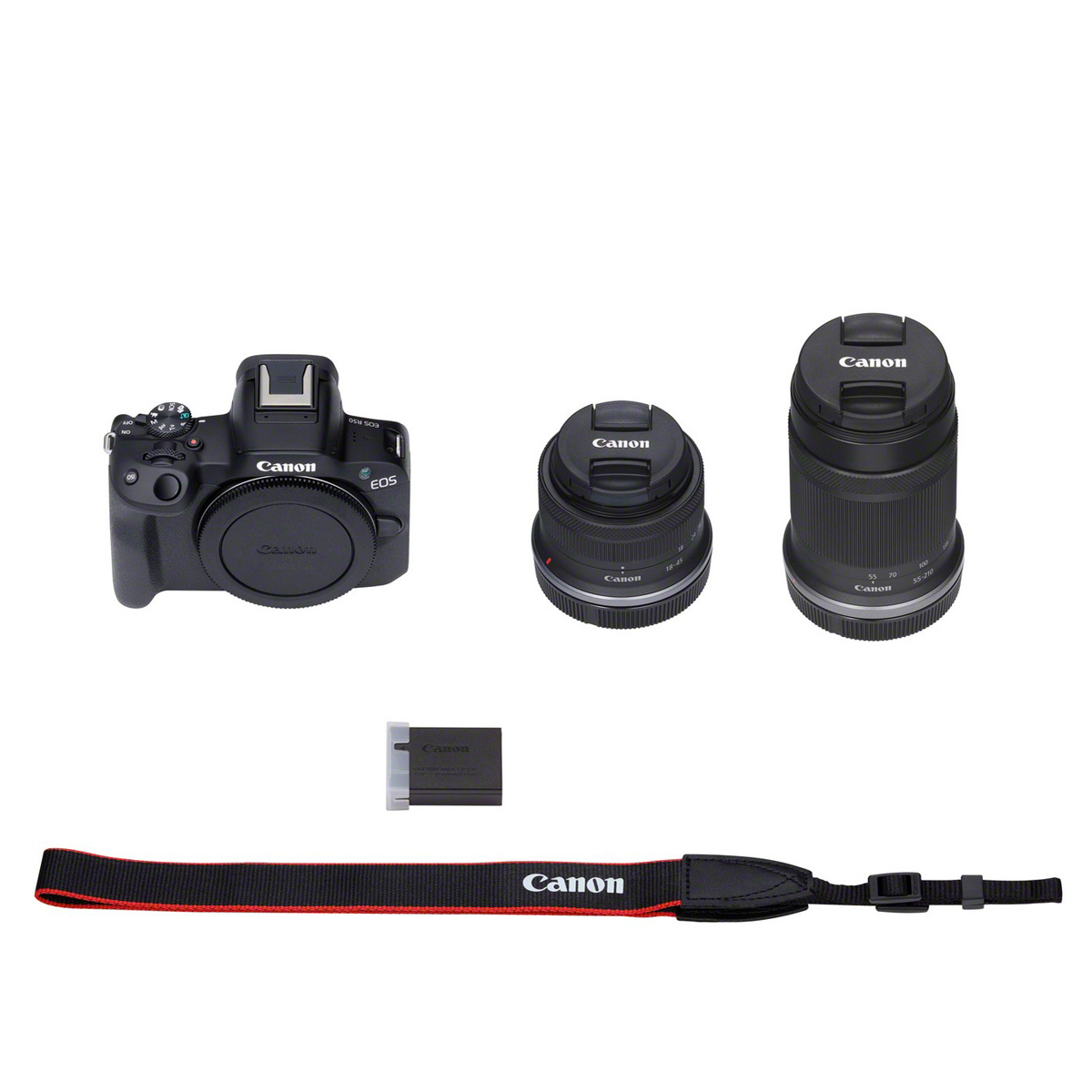 Canon EOS R50 & 18-45 & 55-210mm