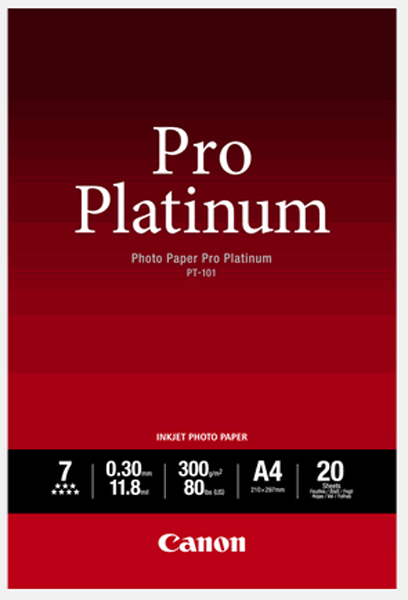 Canon PT101 Pro Platinum A4  20 Blatt