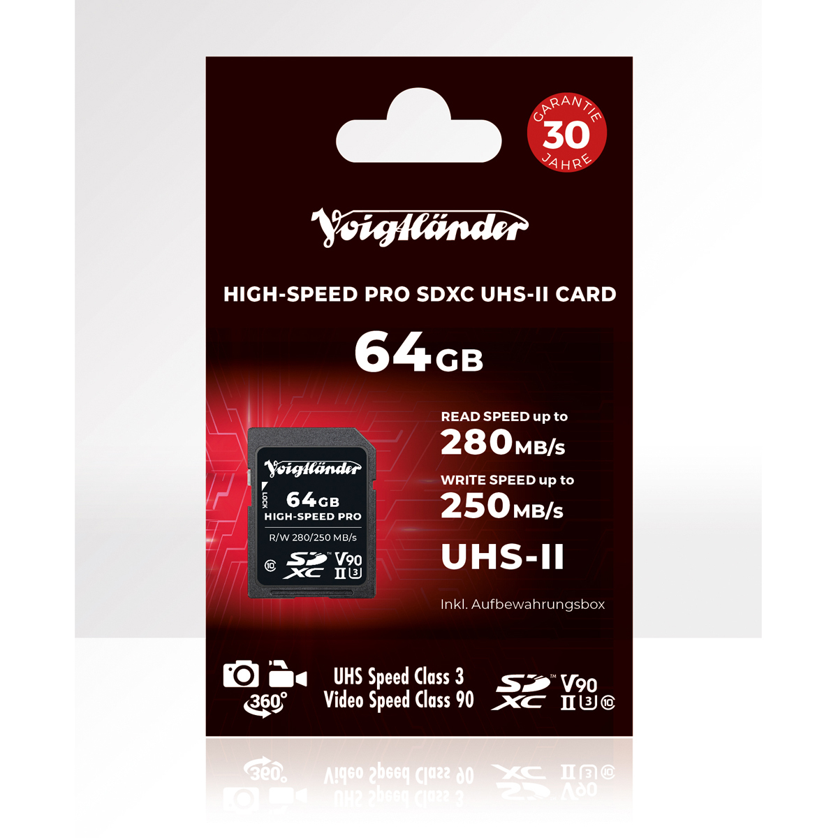 Voigtländer SDXC 64GB UHS-II