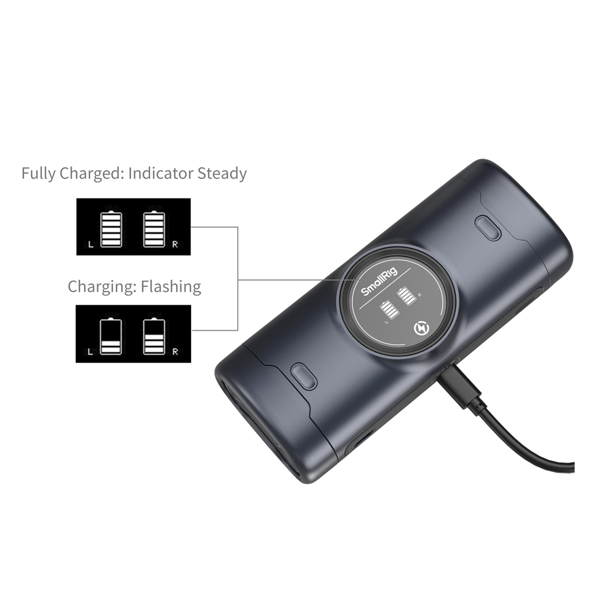 SmallRig 5105 tragbares Ladegehäuse LP-E6P
