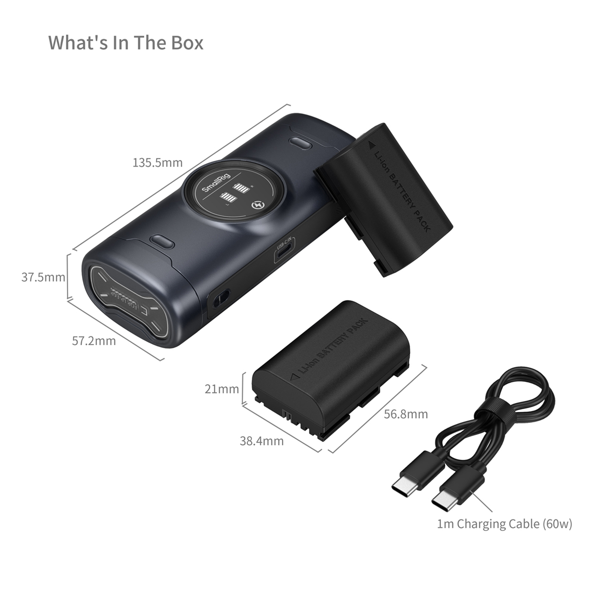 Smallrig 5695 Camera Battery Kit LP-E6P