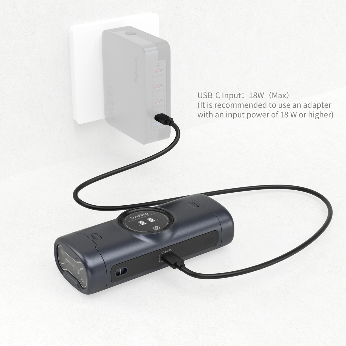 SmallRig 5105 tragbares Ladegehäuse LP-E6P